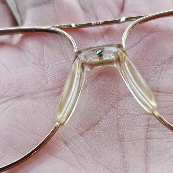 Luxottica Staurt Men Eyeglasses GEP 58[]17 140 Glasses Made in Italy - Picture 10 of 11